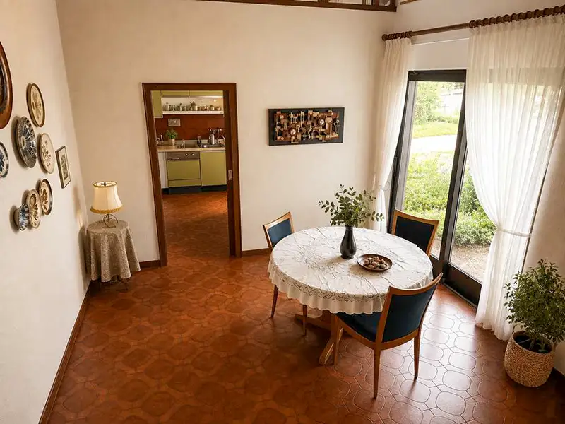 Freistehendes Wohnhaus Glattbach: Esszimmer